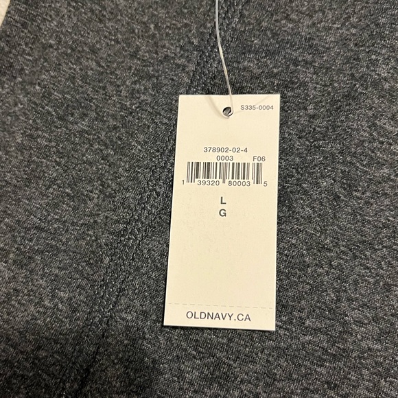 NWT Go Dry Old Navy dark gray heavier leggings. - Picture 11 of 13